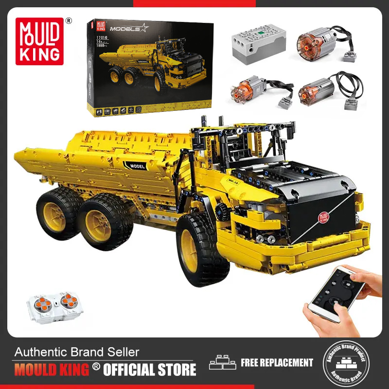 Lego Set Technic - MOULD KING 17010 технический автомобиль, Инженерная