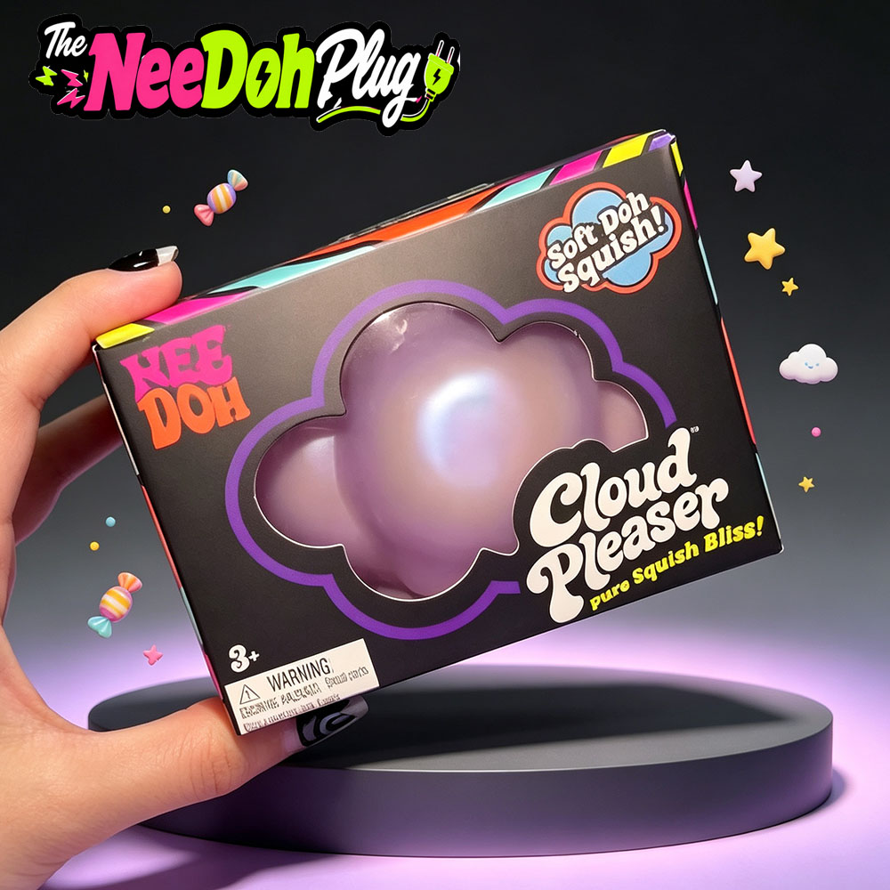 Needoh Cloud Pleaser Мягкий ку – обзор и цена Fidget Cube Original