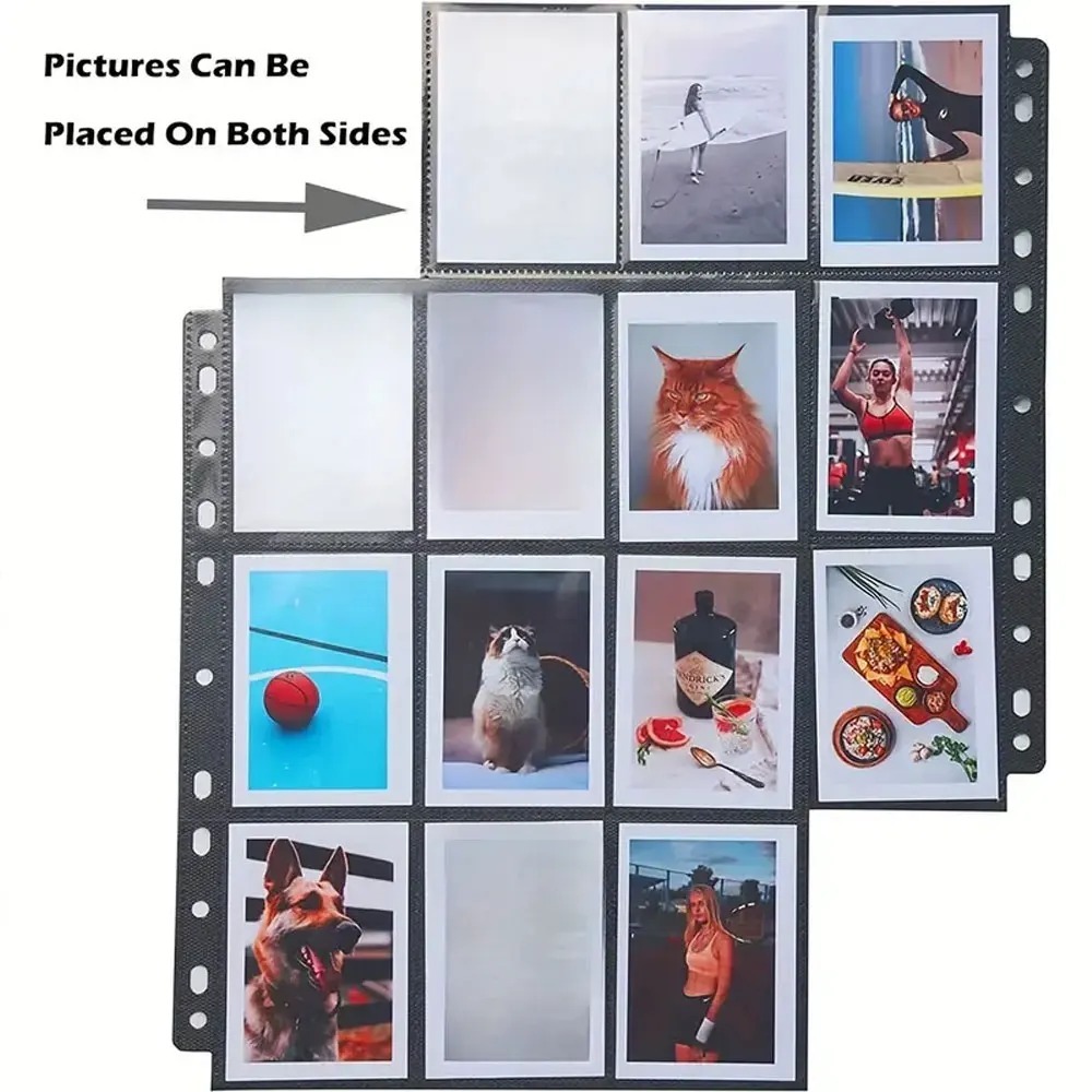 Набор из 10 черных страниц для – обзор и цена Trading Card Binder